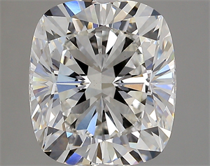  Picture of Lab Created Diamond 4.17 Carats, Cushion with Cut, G Color, VS1 Clarity and Certified by IGI